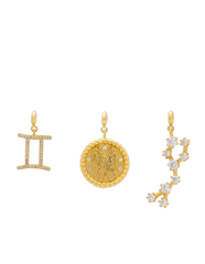Géminis Zodiac Charm