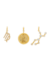 Virgo Zodiac Charm