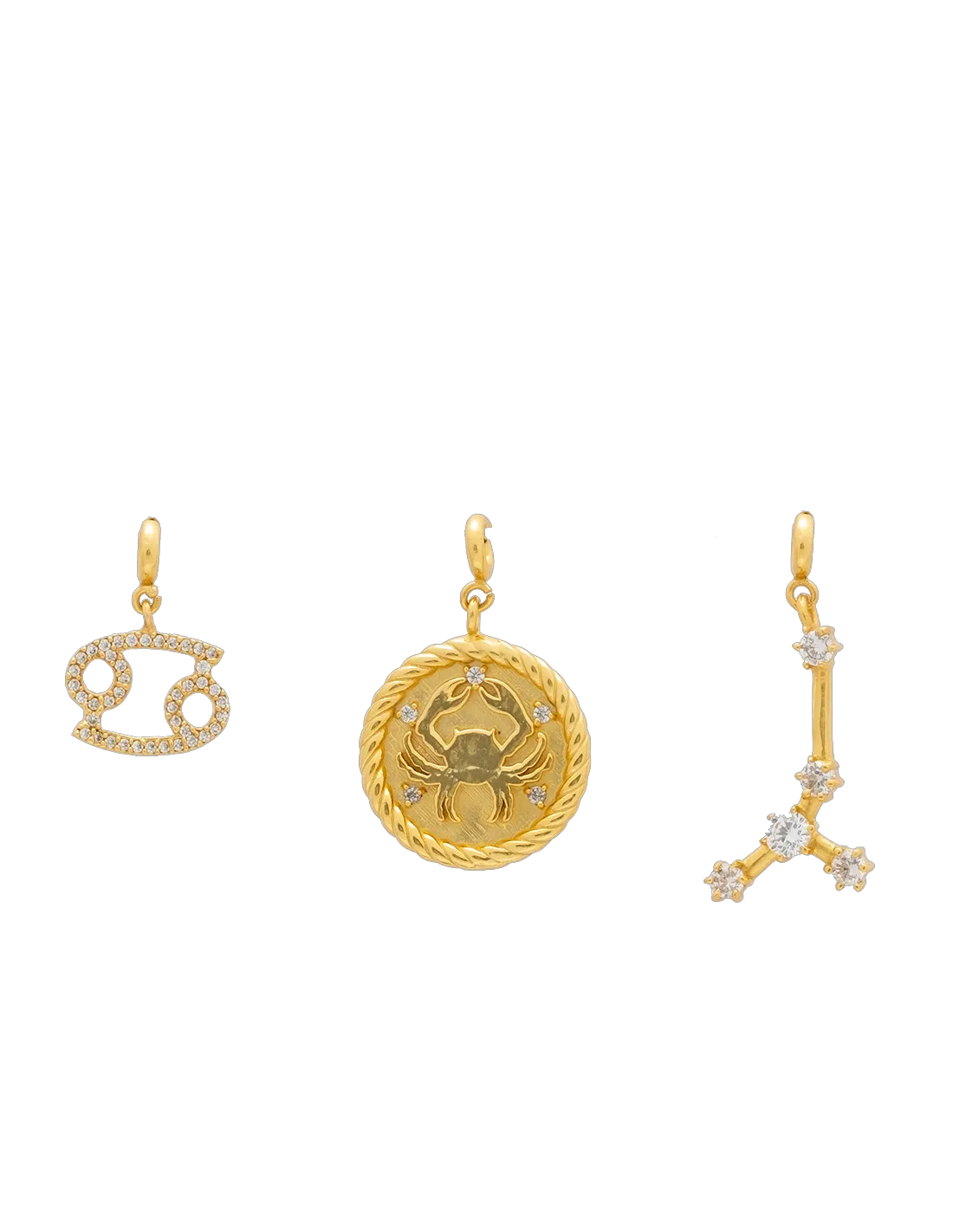 Cáncer Zodiac Charm