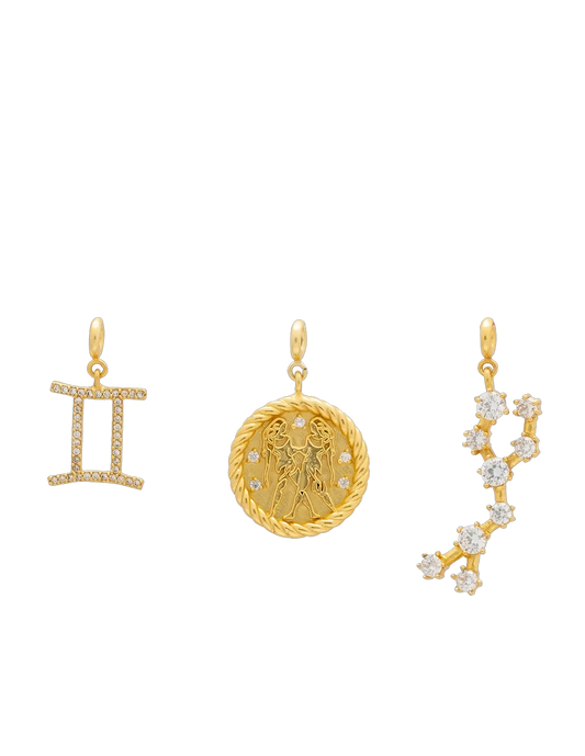 Géminis Zodiac Charm