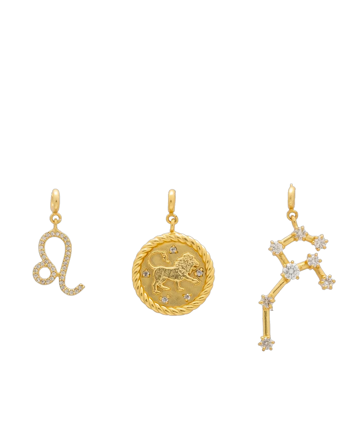 Leo Zodiac Charm