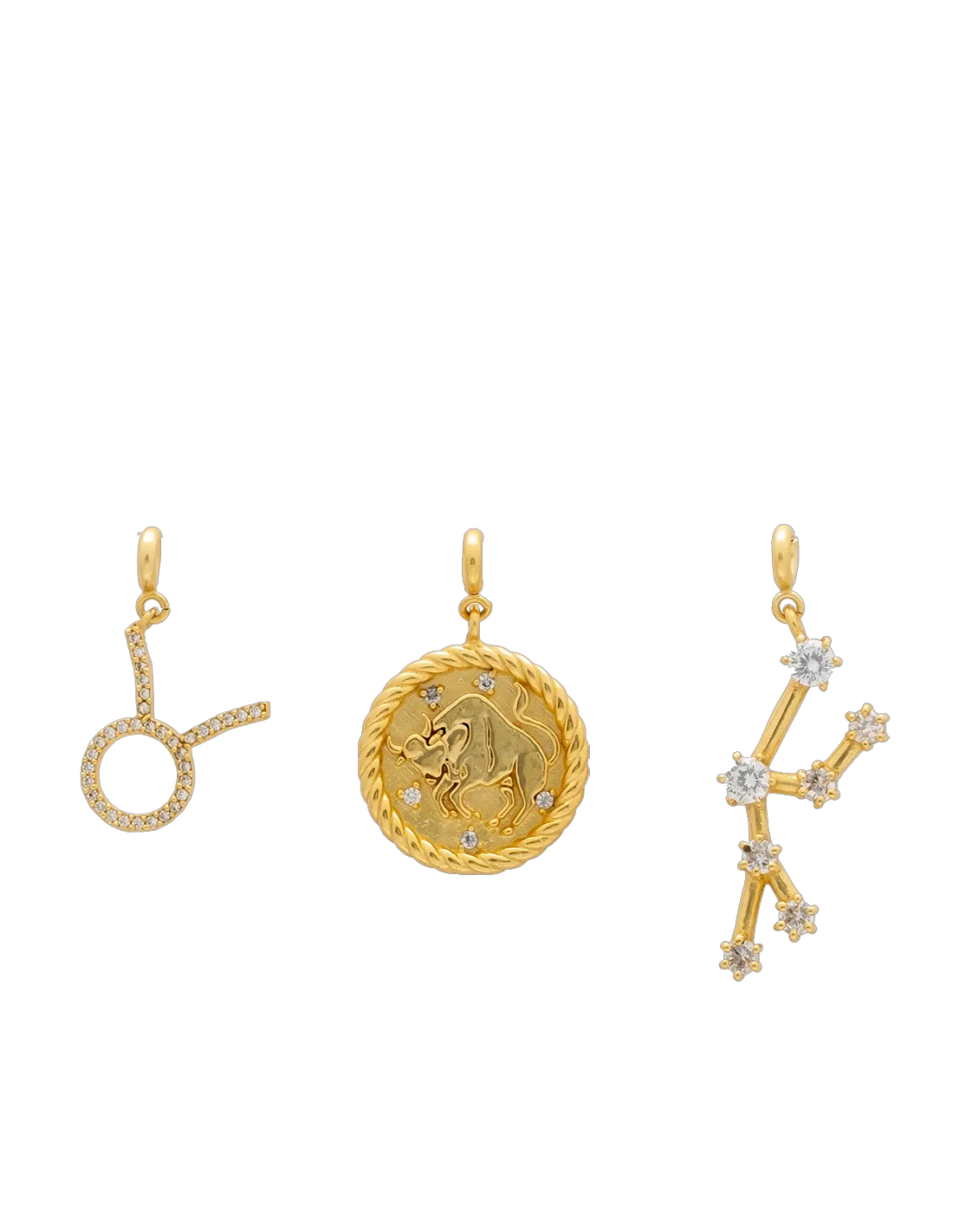 Tauro Zodiac Charm