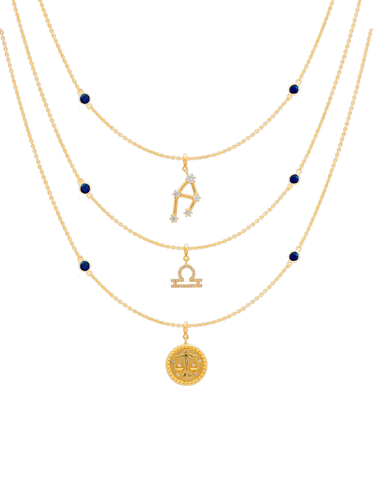 Libra Zodiac Collar