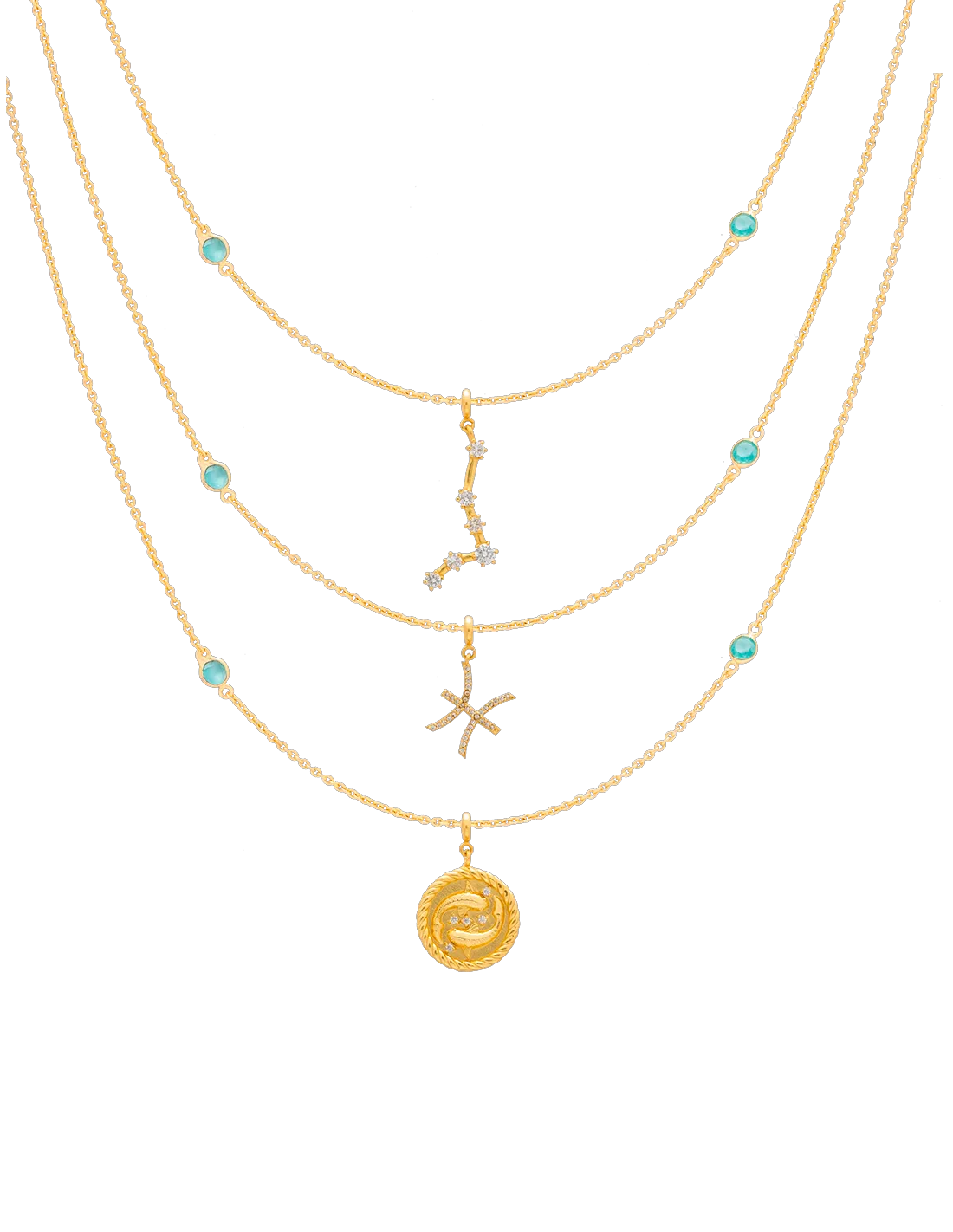 Piscis Zodiac Collar