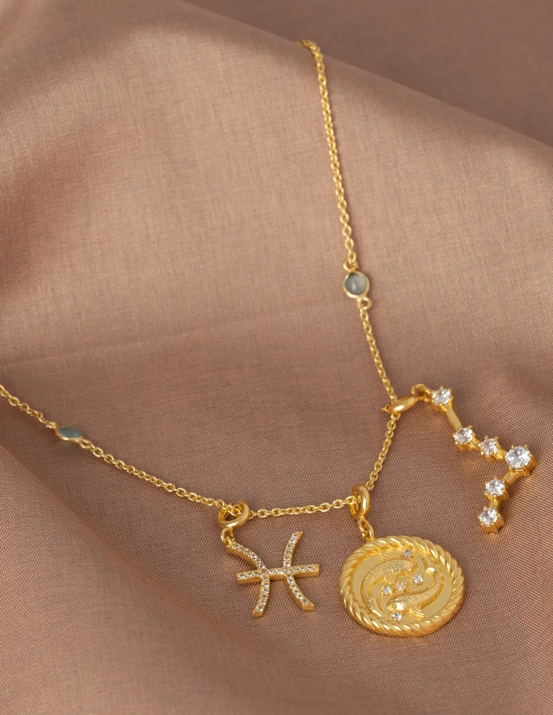 Piscis Zodiac Charm