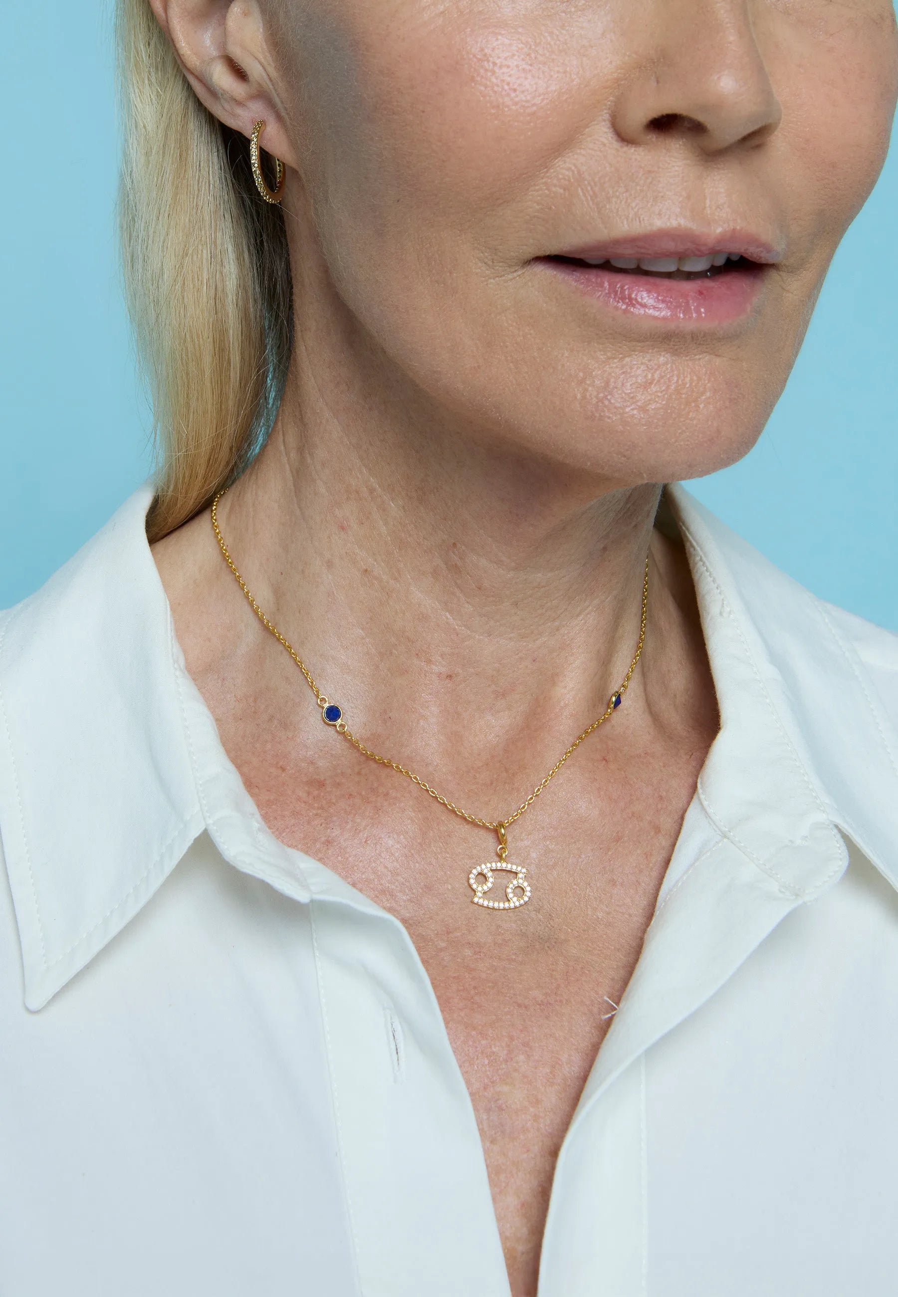 Cáncer Zodiac Charm
